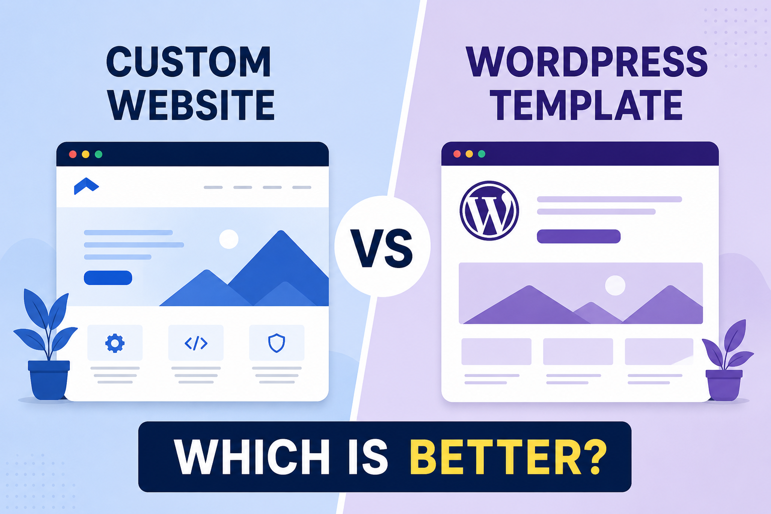 Custom Website vs WordPress Template: Which Is Better?
